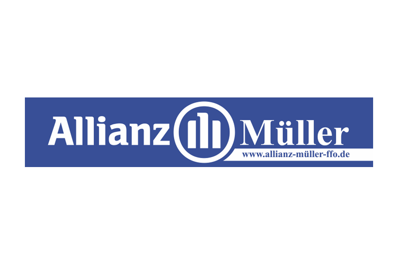 Logo von Allianz Marco Müller, als Sponsor des Triathlon Stralsund im Jahr 2026