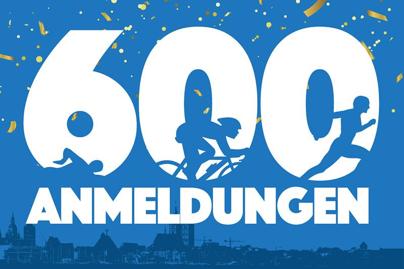 600 Anmeldung gibt es bereits zum Triathlon in Stralsund 2025. Bis 25.08.2025 könnt ihr euch noch für das Sportevent anmelden.
