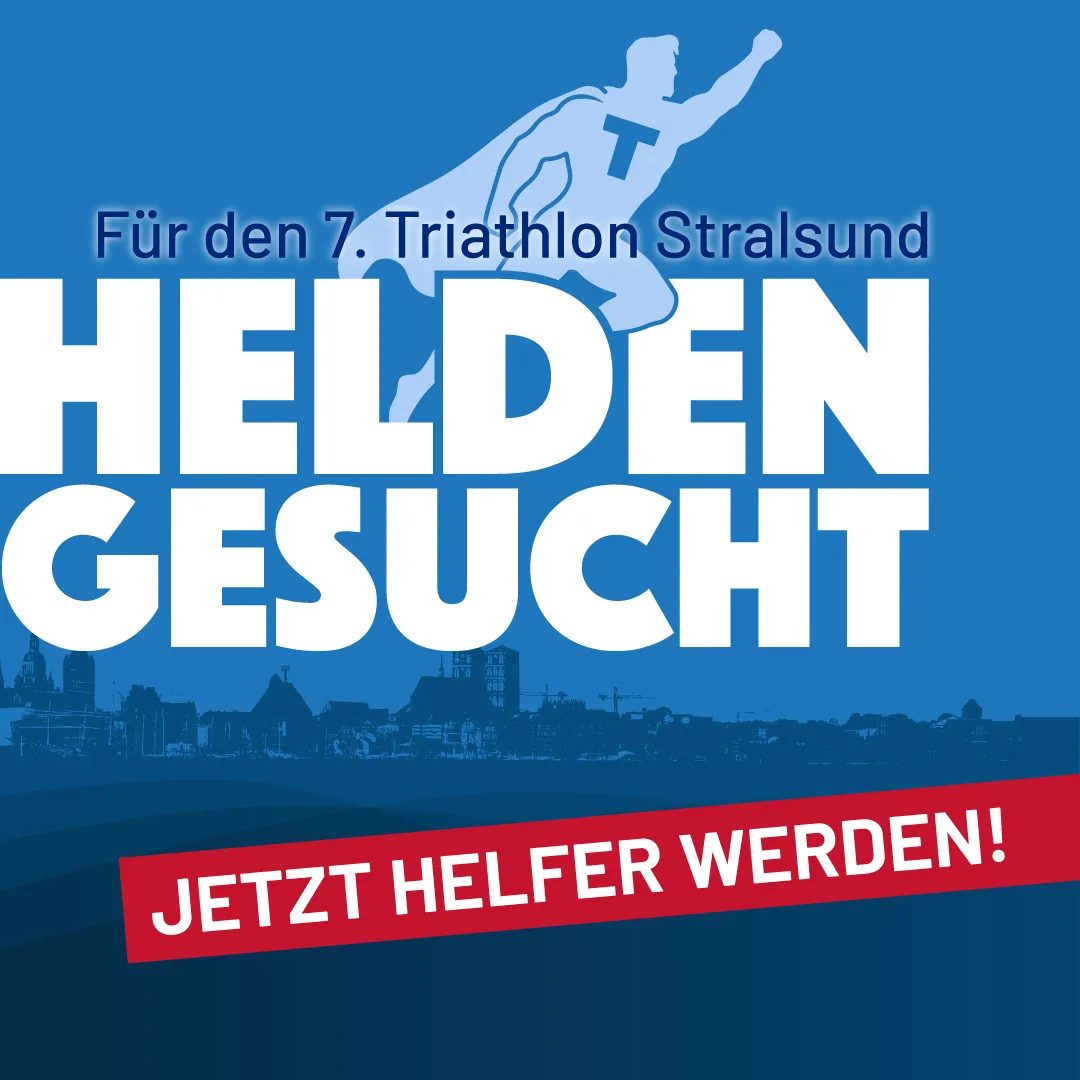 Helfer für den Triathlon Stralsund werden